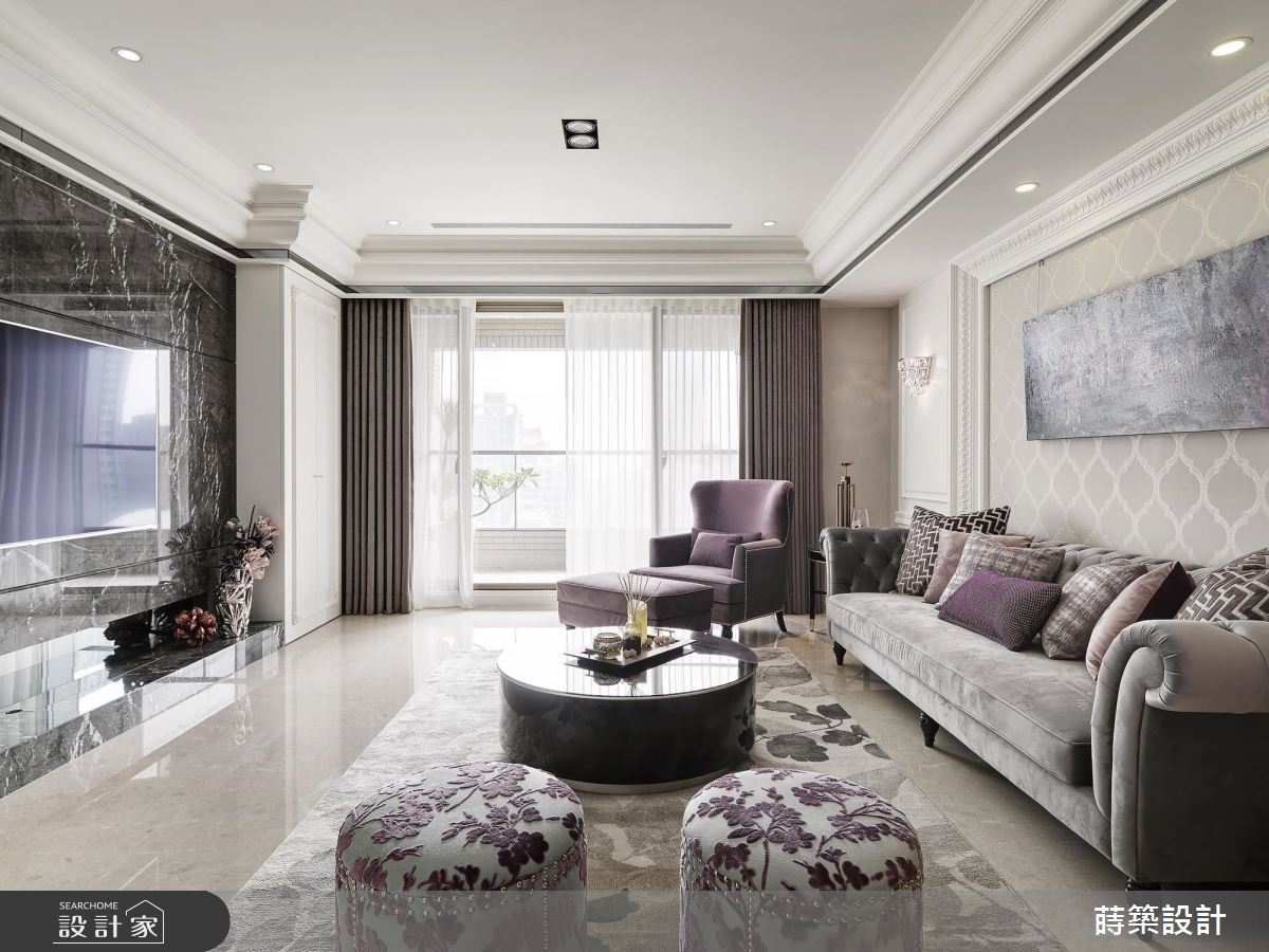 50坪新成屋(5年以下)＿新古典客廳案例圖片＿蒔築設計有限公司＿蒔築_27之12