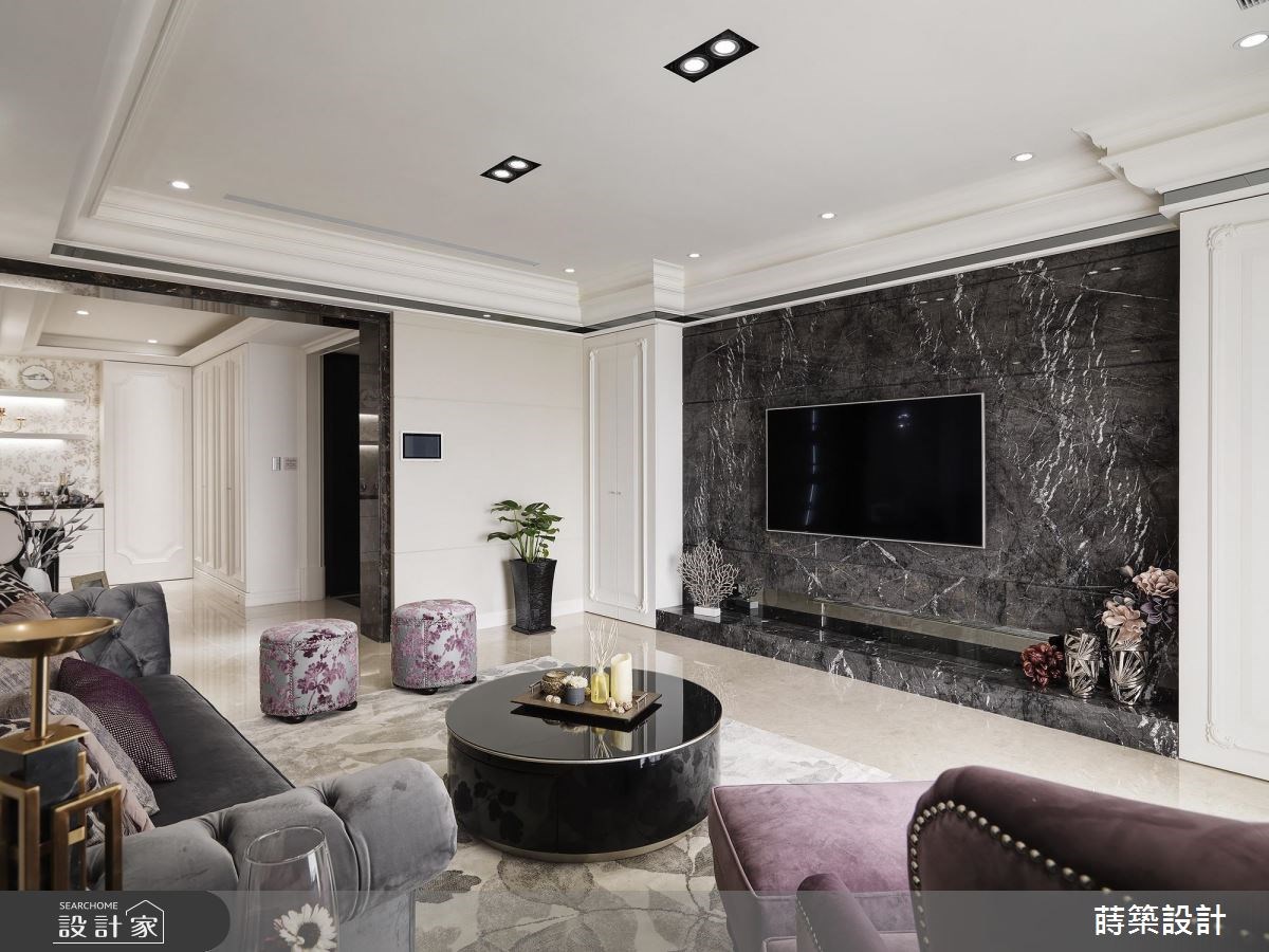 50坪新成屋(5年以下)＿新古典客廳案例圖片＿蒔築設計有限公司＿蒔築_27之14