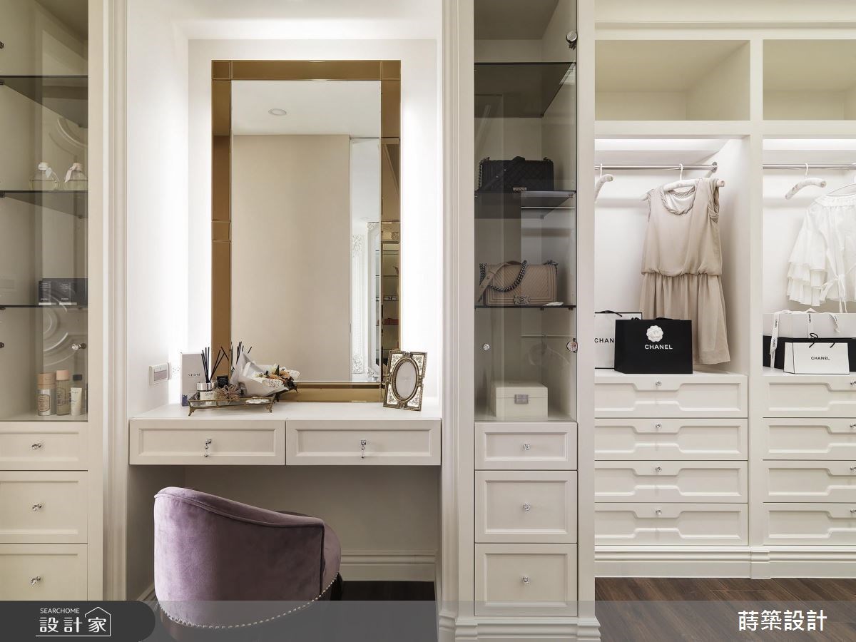 50坪新成屋(5年以下)＿新古典更衣間案例圖片＿蒔築設計有限公司＿蒔築_27之20
