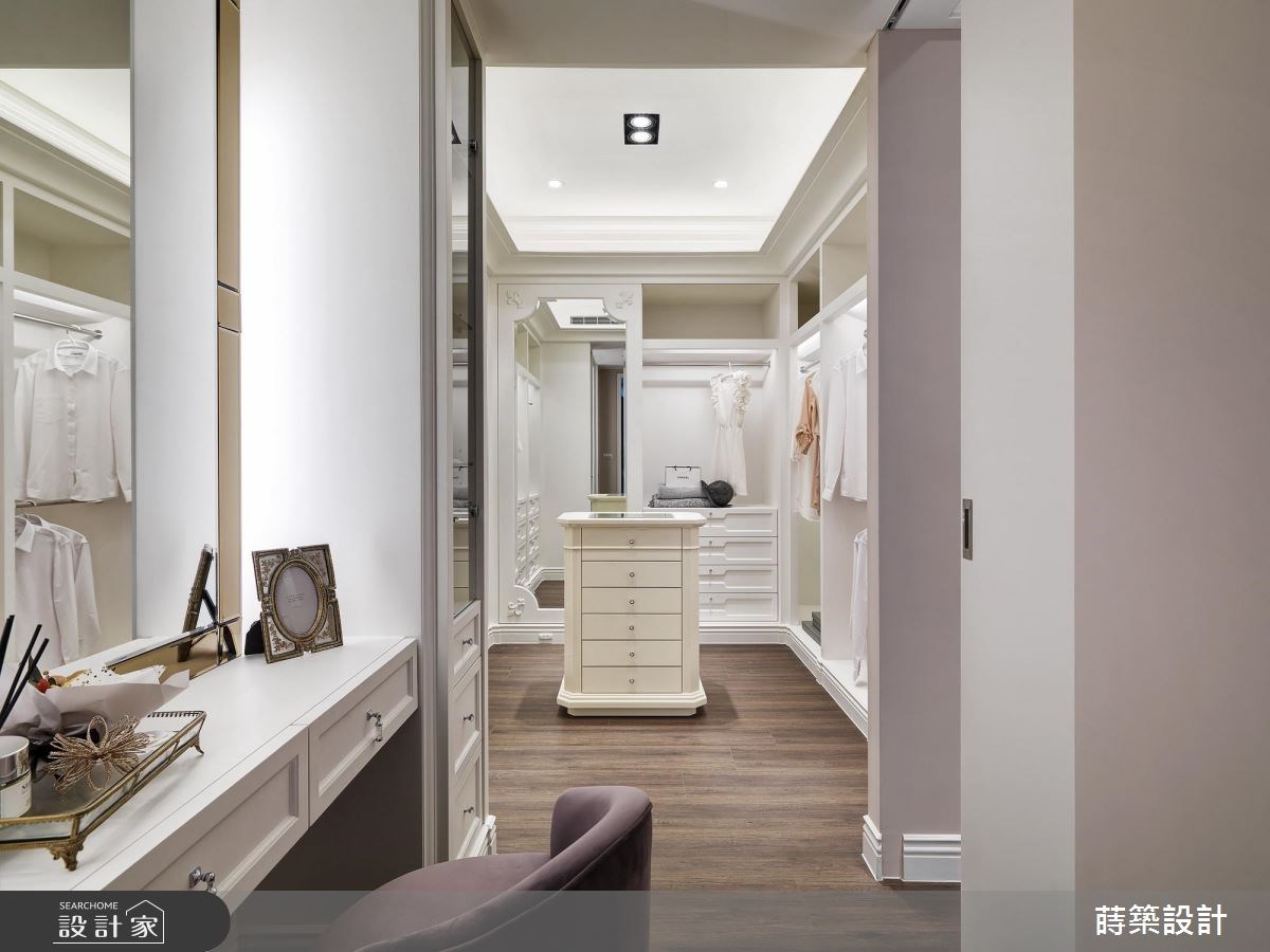 50坪新成屋(5年以下)＿新古典更衣間案例圖片＿蒔築設計有限公司＿蒔築_27之21