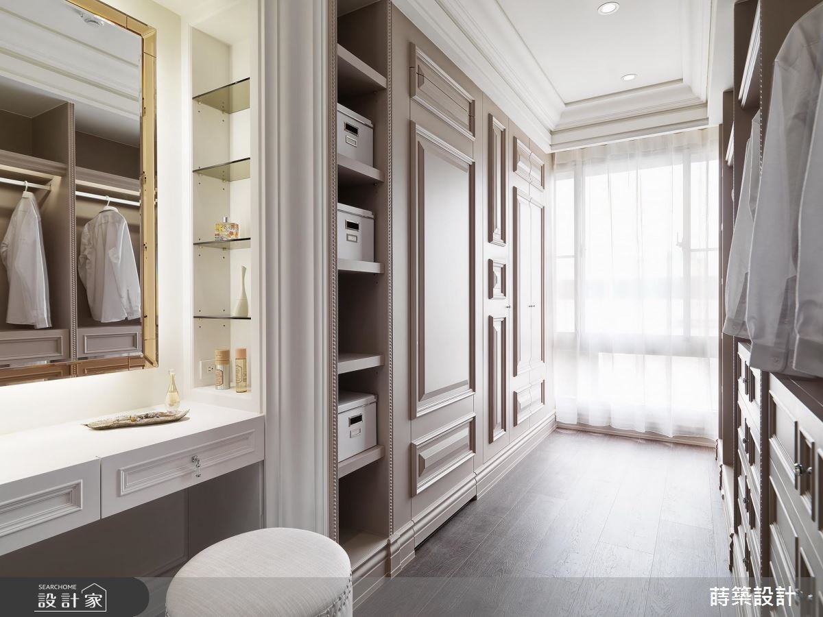 65坪新成屋(5年以下)＿新古典更衣間案例圖片＿蒔築設計有限公司＿蒔築_28之28