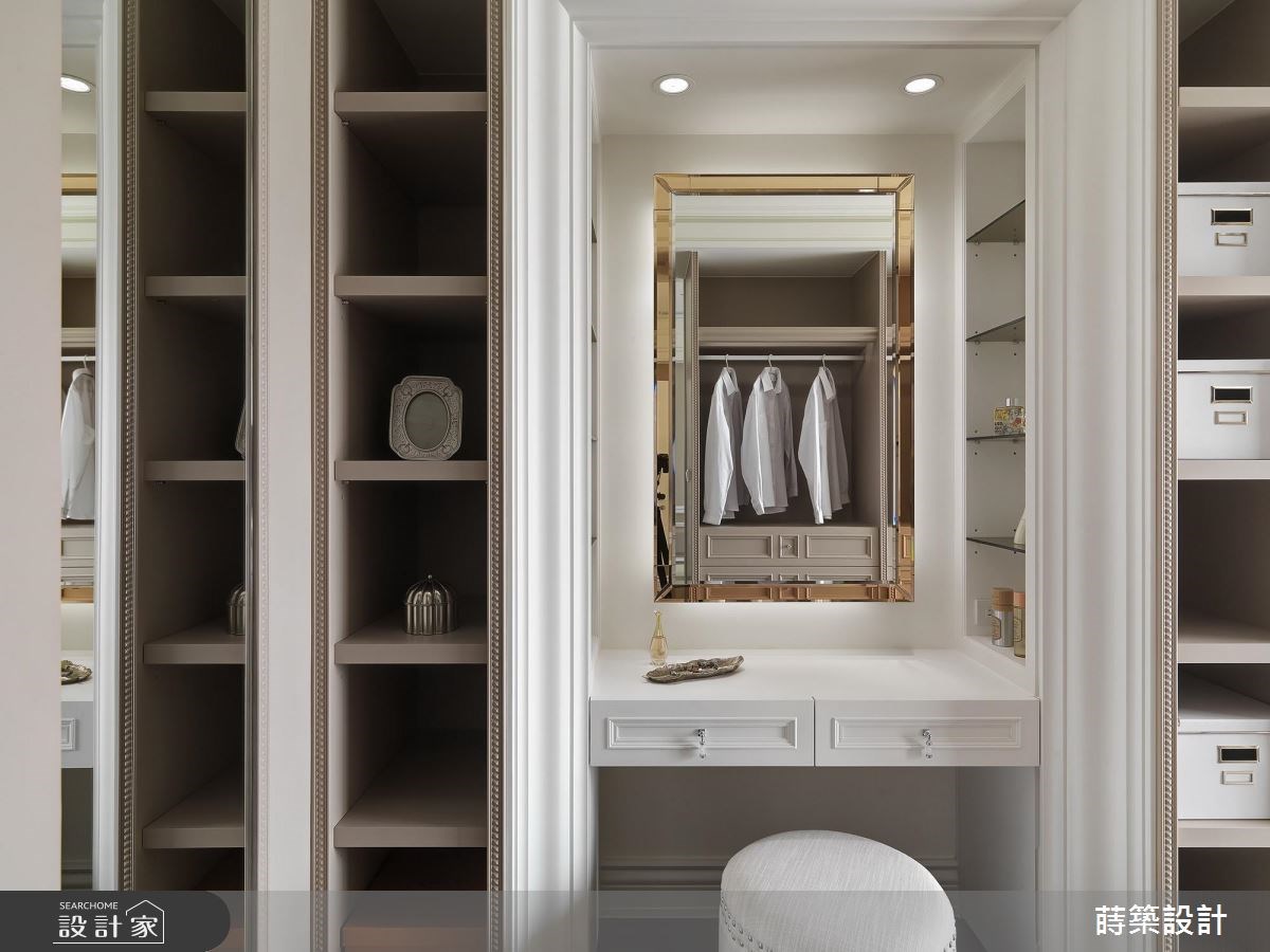 65坪新成屋(5年以下)＿新古典更衣間案例圖片＿蒔築設計有限公司＿蒔築_28之30