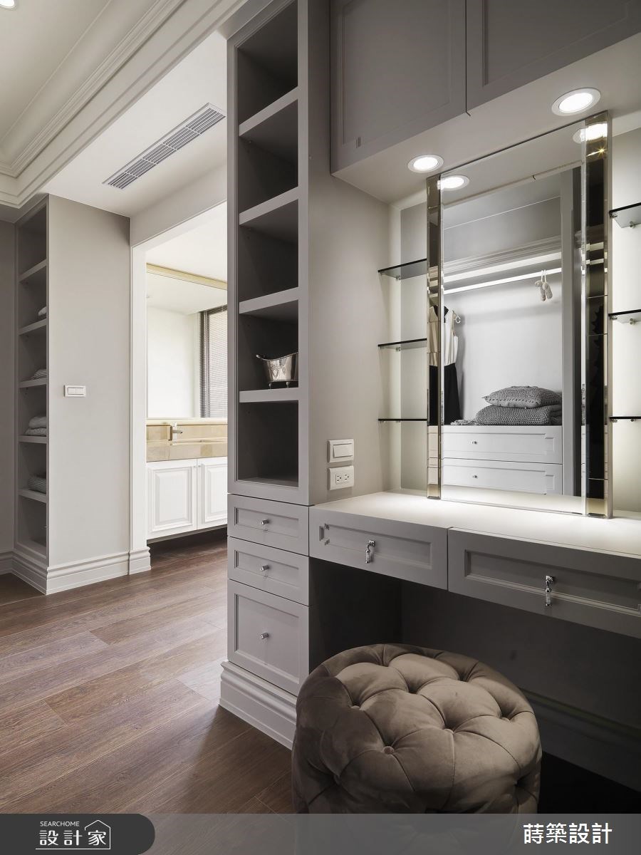 65坪新成屋(5年以下)＿新古典更衣間案例圖片＿蒔築設計有限公司＿蒔築_28之36