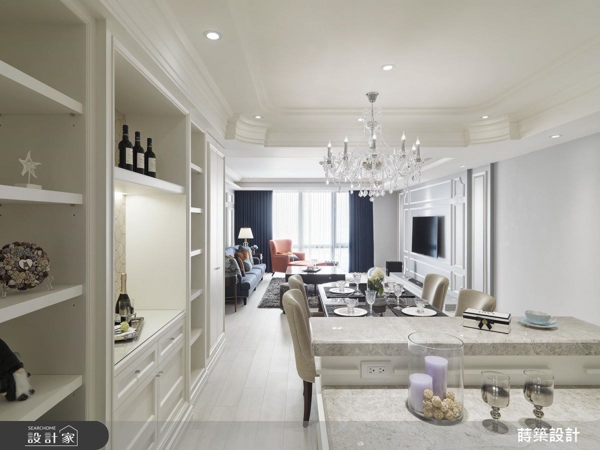 46坪新成屋(5年以下)＿美式風客廳餐廳案例圖片＿蒔築設計有限公司＿蒔築_29之3