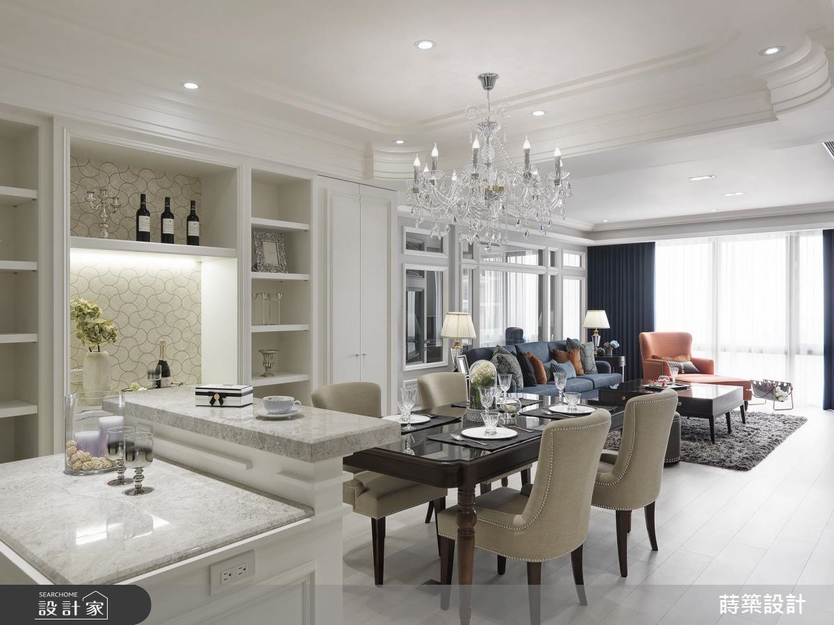 46坪新成屋(5年以下)＿美式風客廳吧檯案例圖片＿蒔築設計有限公司＿蒔築_29之5