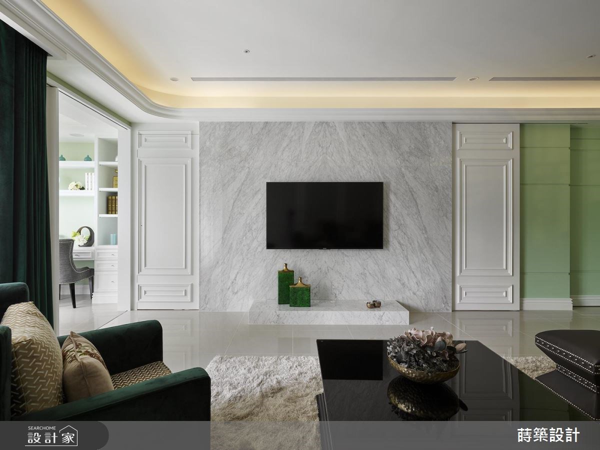 40坪新成屋(5年以下)＿新古典客廳案例圖片＿蒔築設計有限公司＿蒔築_30之8