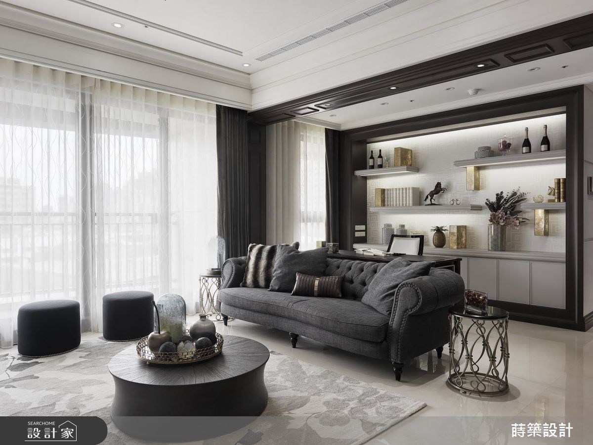 40坪新成屋(5年以下)＿美式風客廳案例圖片＿蒔築設計有限公司＿蒔築_32之7