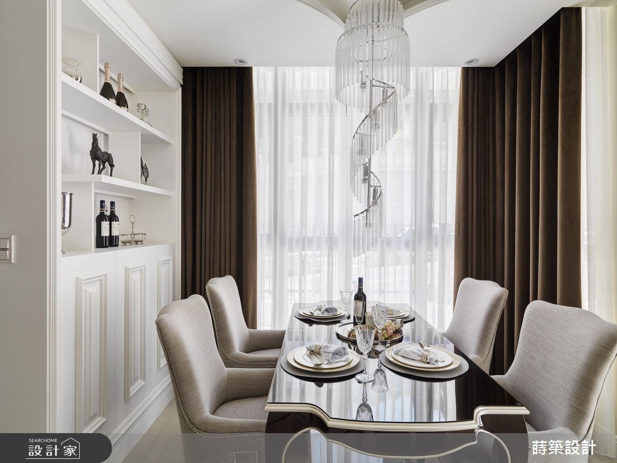 76坪新成屋(5年以下)＿新古典餐廳案例圖片＿蒔築設計有限公司＿蒔築_33之6