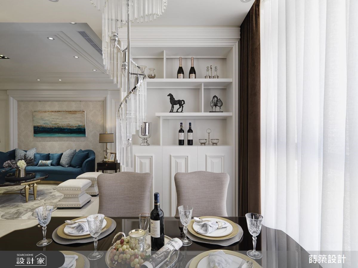 76坪新成屋(5年以下)＿新古典餐廳案例圖片＿蒔築設計有限公司＿蒔築_33之8