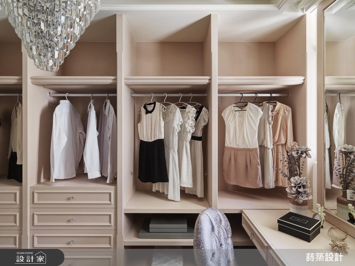 76坪新成屋(5年以下)＿新古典更衣間案例圖片＿蒔築設計有限公司＿蒔築_33之22