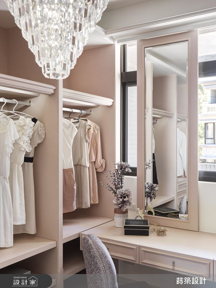 76坪新成屋(5年以下)＿新古典更衣間案例圖片＿蒔築設計有限公司＿蒔築_33之23