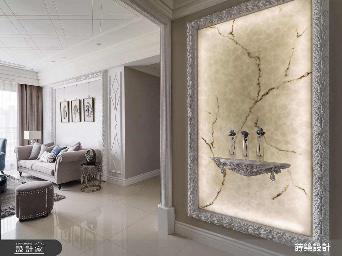 42坪新成屋(5年以下)＿新古典客廳案例圖片＿蒔築設計有限公司＿蒔築_34之2