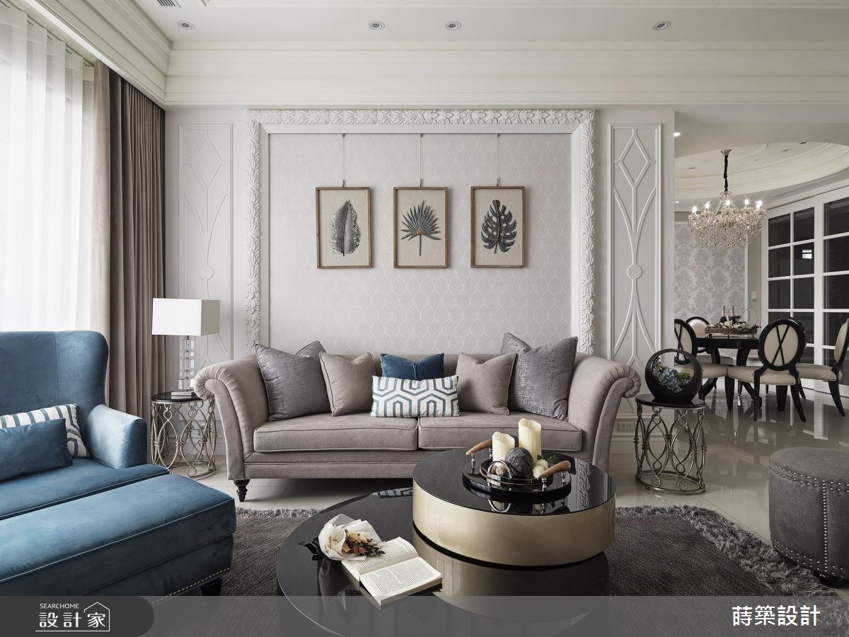 42坪新成屋(5年以下)＿新古典客廳案例圖片＿蒔築設計有限公司＿蒔築_34之6