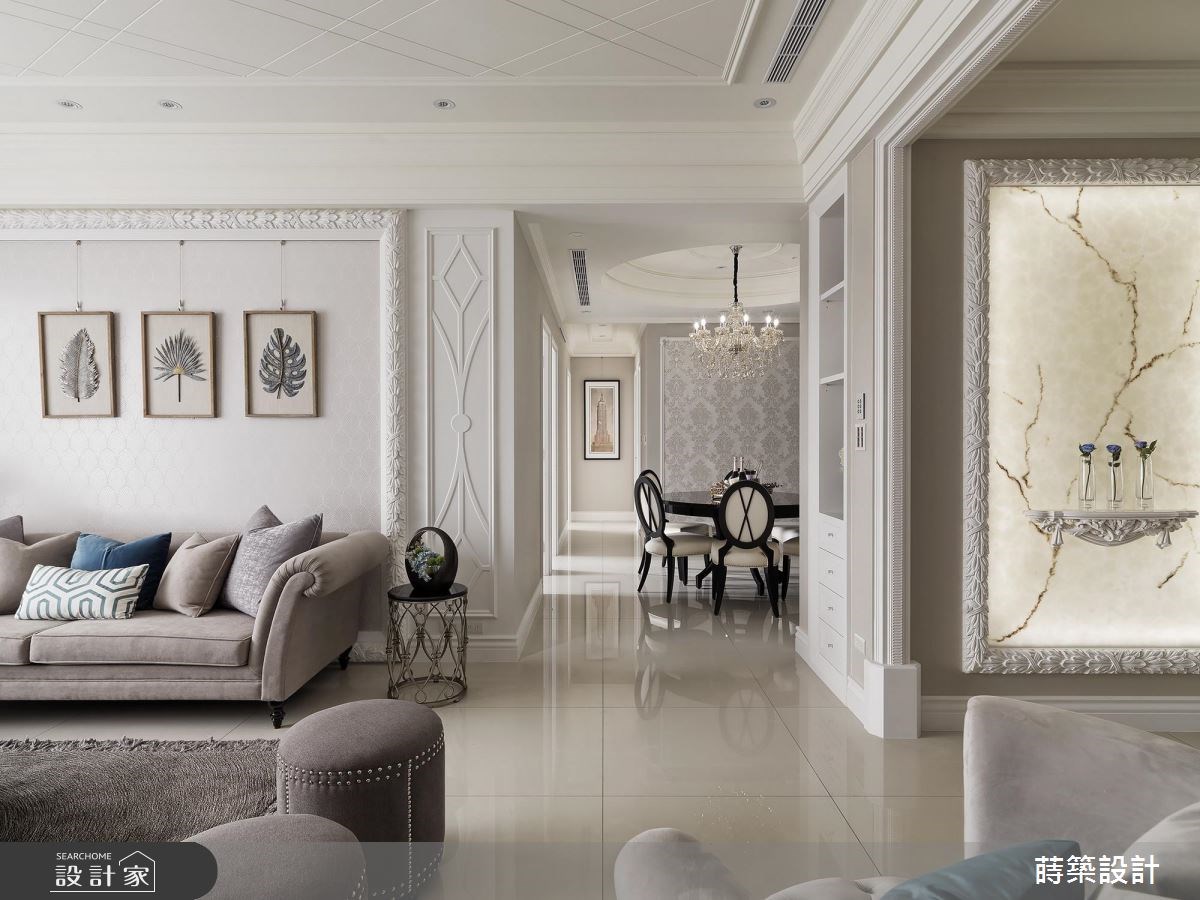 42坪新成屋(5年以下)＿新古典客廳案例圖片＿蒔築設計有限公司＿蒔築_34之10