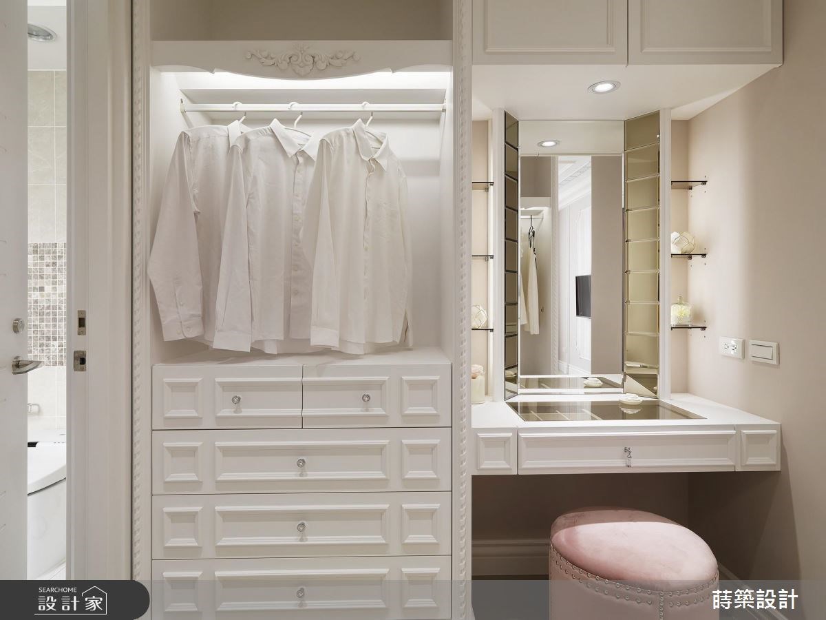 42坪新成屋(5年以下)＿新古典更衣間案例圖片＿蒔築設計有限公司＿蒔築_34之21