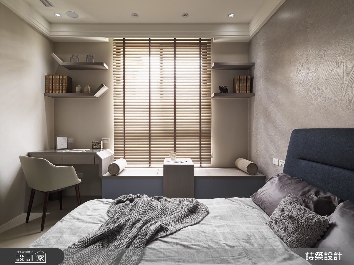 40坪新成屋(5年以下)＿現代風臥室臥榻案例圖片＿蒔築設計有限公司＿蒔築_35之25