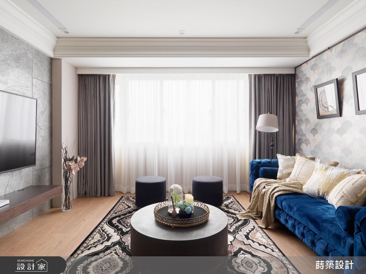 30坪老屋(16~30年)＿新古典客廳案例圖片＿蒔築設計有限公司＿蒔築_37之4