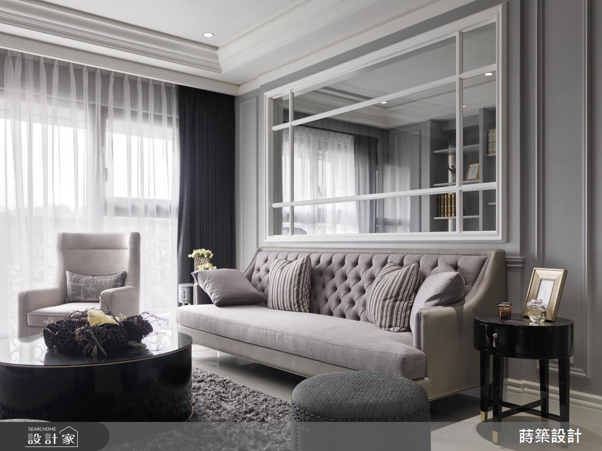 30坪新成屋(5年以下)＿新古典客廳案例圖片＿蒔築設計有限公司＿蒔築_38之4