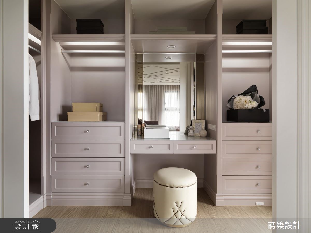30坪新成屋(5年以下)＿新古典更衣間案例圖片＿蒔築設計有限公司＿蒔築_38之14