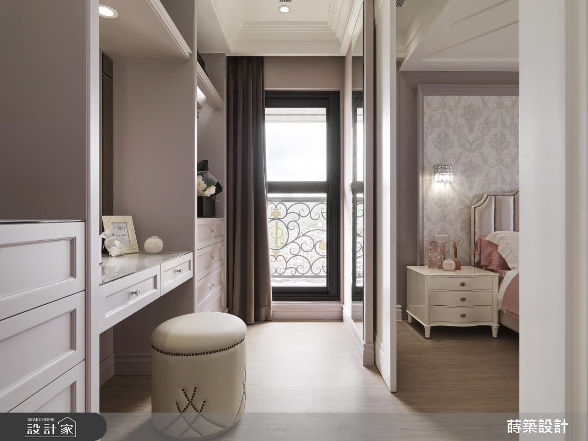 30坪新成屋(5年以下)＿新古典更衣間案例圖片＿蒔築設計有限公司＿蒔築_38之15