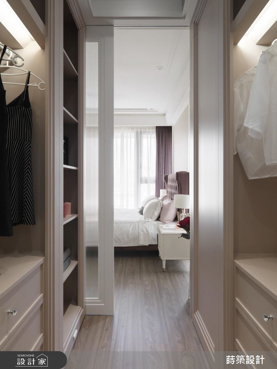 40坪新成屋(5年以下)＿新古典臥室更衣間案例圖片＿蒔築設計有限公司＿蒔築_40之19