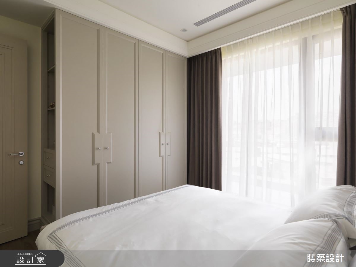 40坪新成屋(5年以下)＿新古典臥室案例圖片＿蒔築設計有限公司＿蒔築_40之22