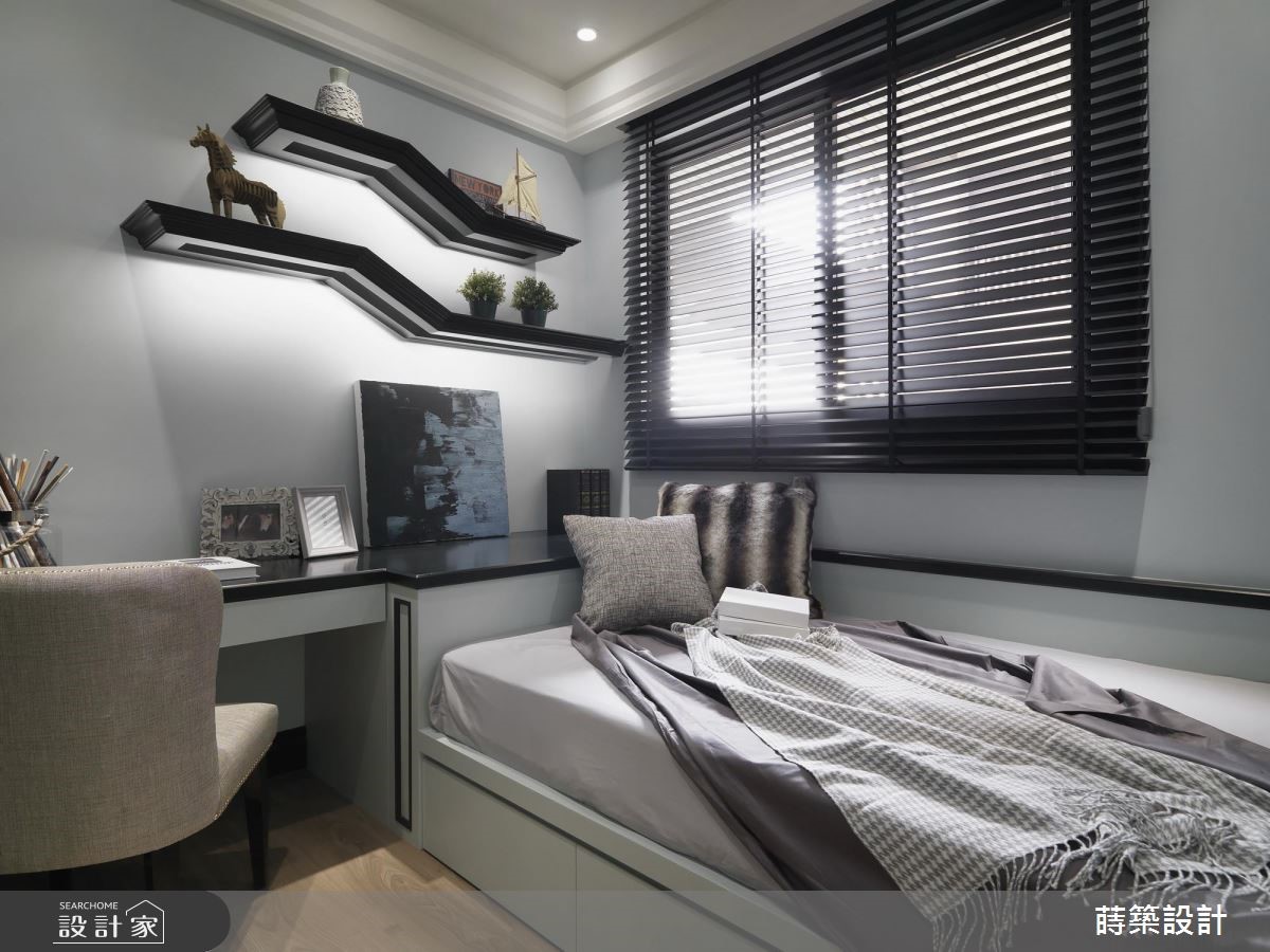 40坪新成屋(5年以下)＿新古典書房案例圖片＿蒔築設計有限公司＿蒔築_40之24