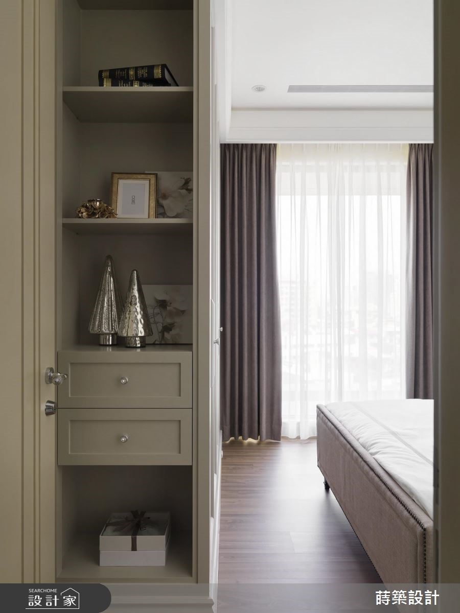 40坪新成屋(5年以下)＿新古典臥室案例圖片＿蒔築設計有限公司＿蒔築_40之23