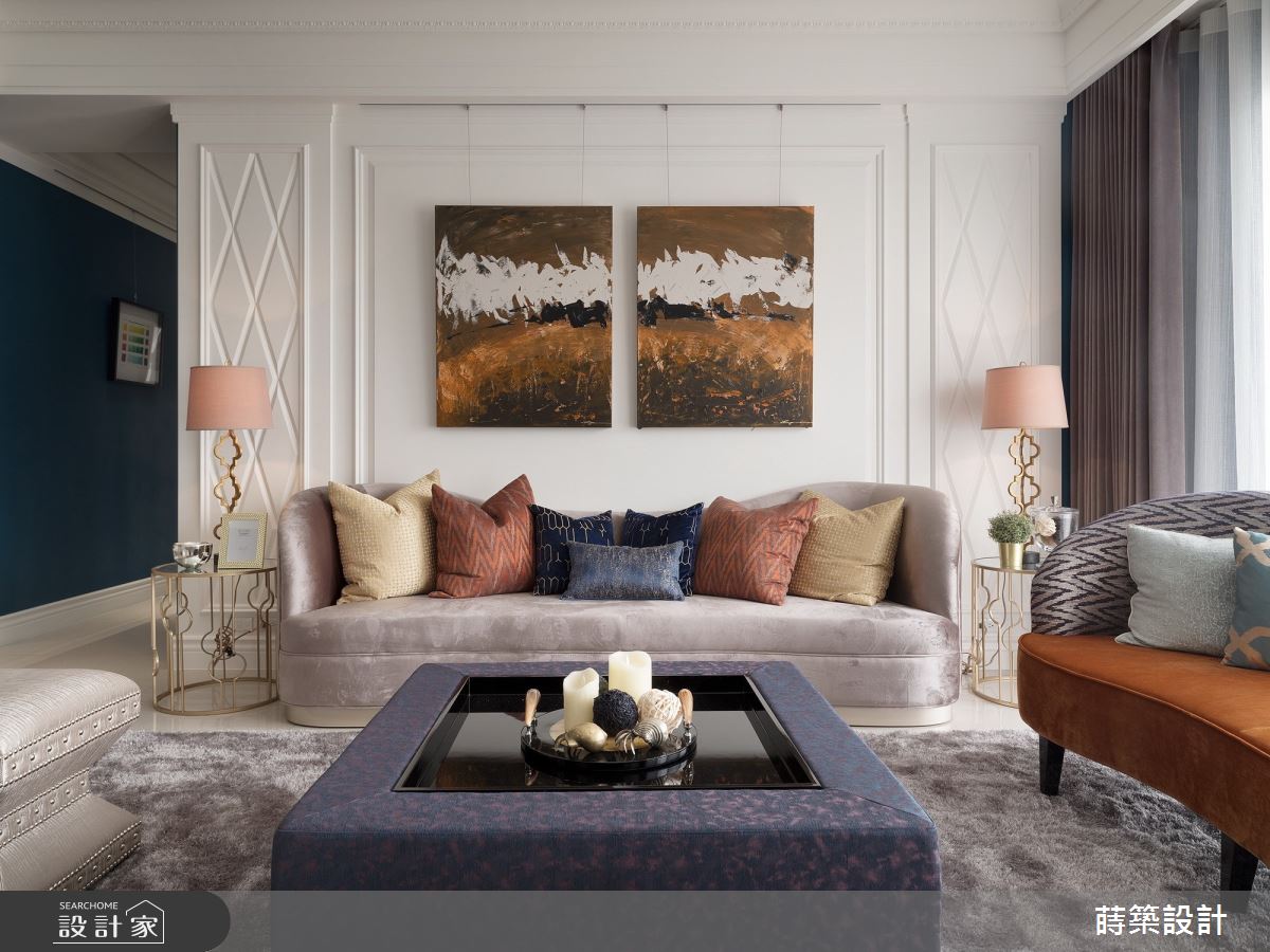 45坪新成屋(5年以下)＿新古典客廳案例圖片＿蒔築設計有限公司＿蒔築_41之10