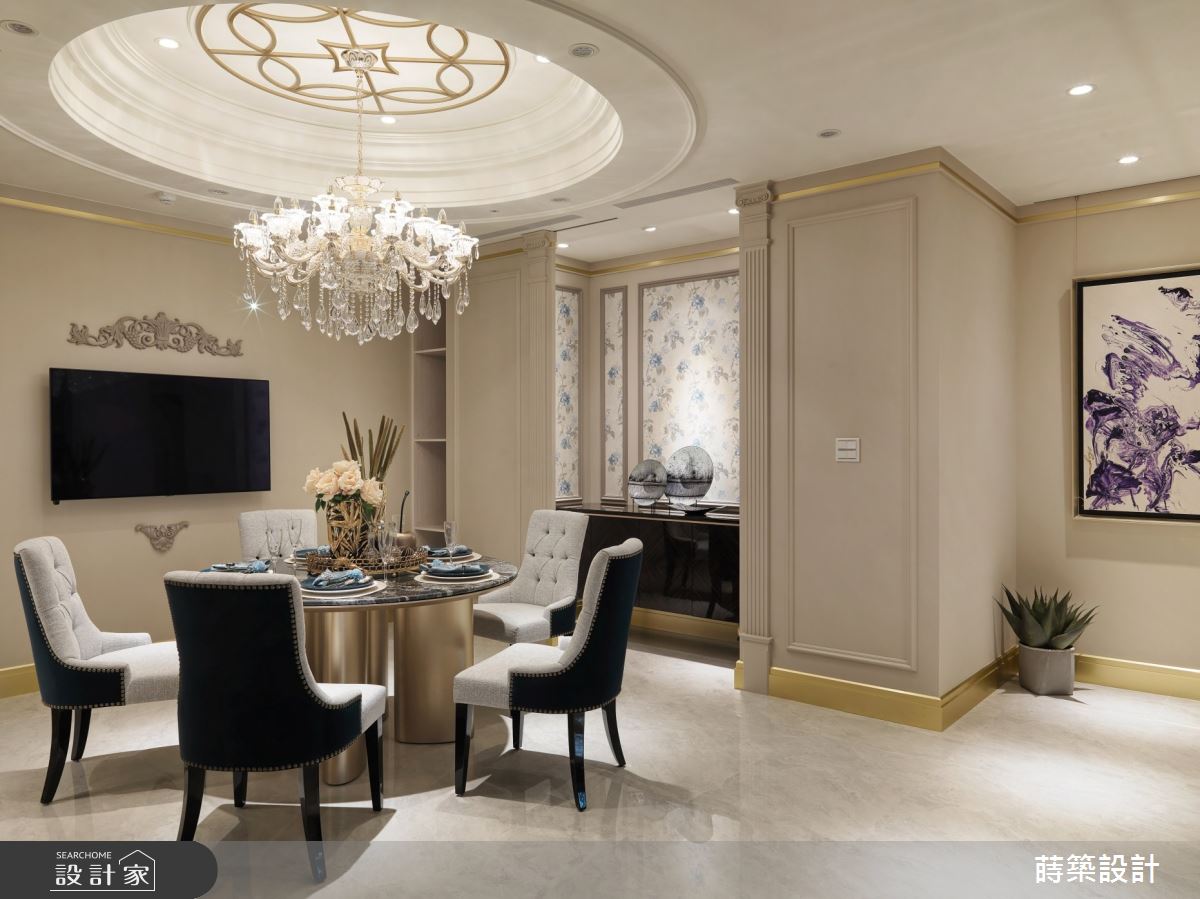 52坪新成屋(5年以下)＿新古典餐廳案例圖片＿蒔築設計有限公司＿蒔築_42之11