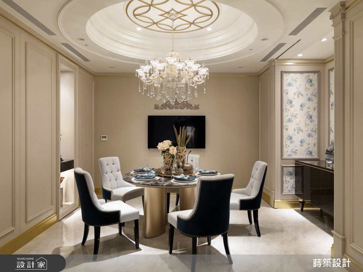 52坪新成屋(5年以下)＿新古典餐廳案例圖片＿蒔築設計有限公司＿蒔築_42之12