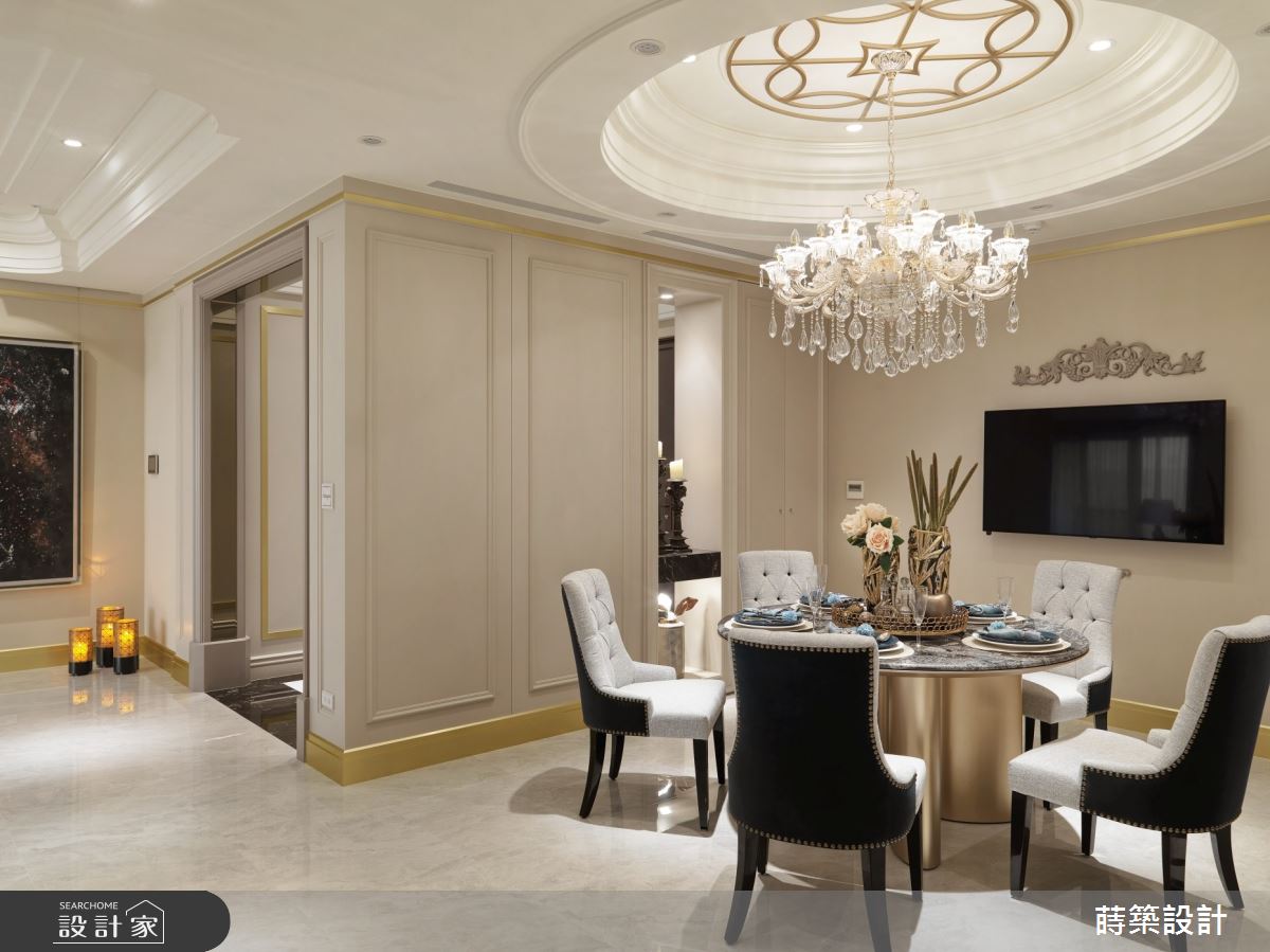 52坪新成屋(5年以下)＿新古典餐廳案例圖片＿蒔築設計有限公司＿蒔築_42之14