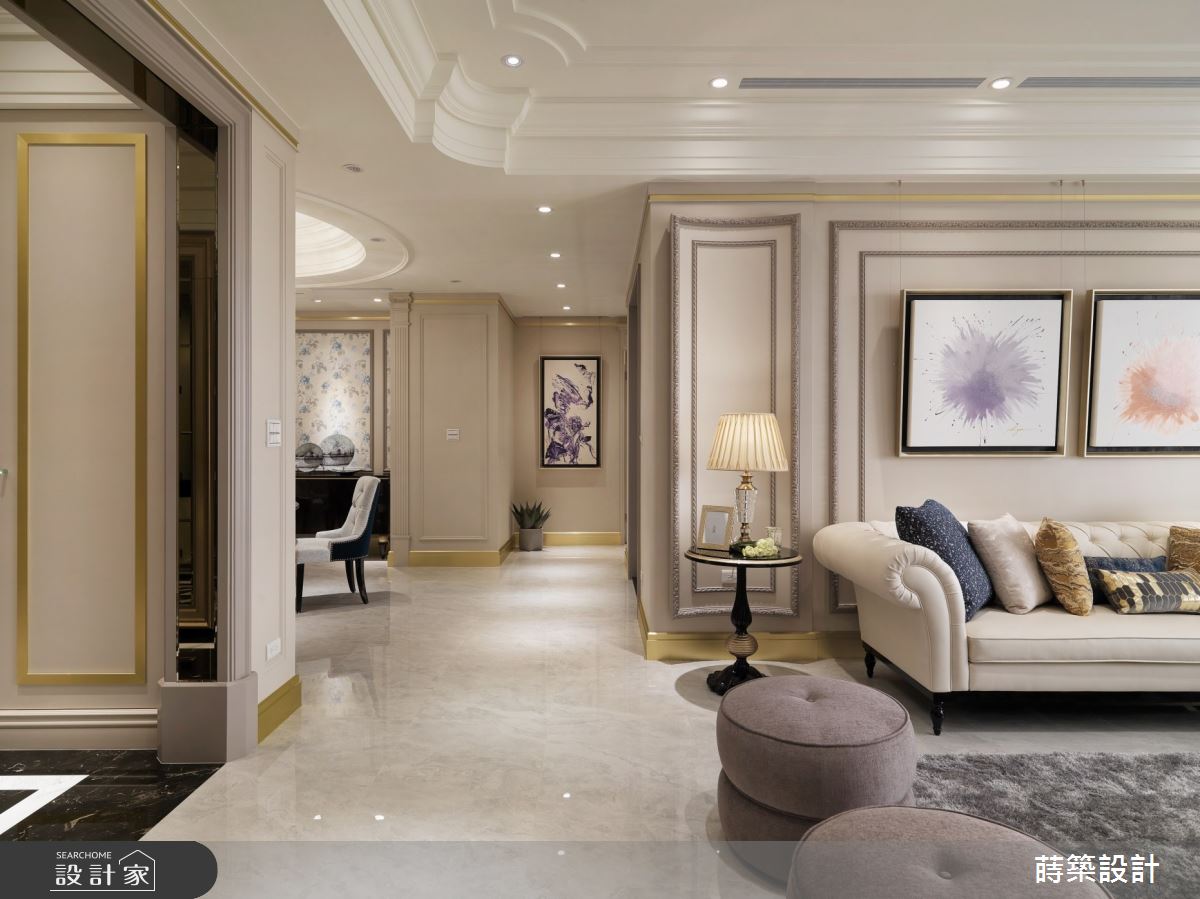 52坪新成屋(5年以下)＿新古典客廳案例圖片＿蒔築設計有限公司＿蒔築_42之10