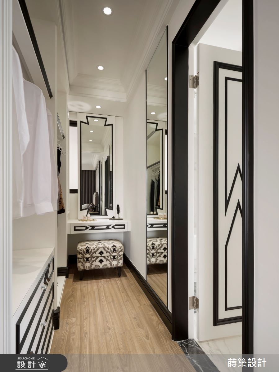 30坪新成屋(5年以下)＿新古典更衣間案例圖片＿蒔築設計有限公司＿蒔築_44之19