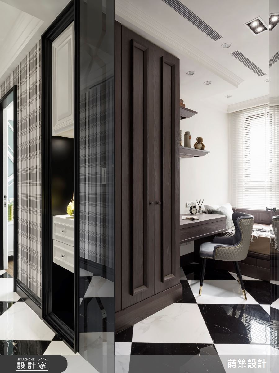 30坪新成屋(5年以下)＿新古典書房臥榻案例圖片＿蒔築設計有限公司＿蒔築_44之16