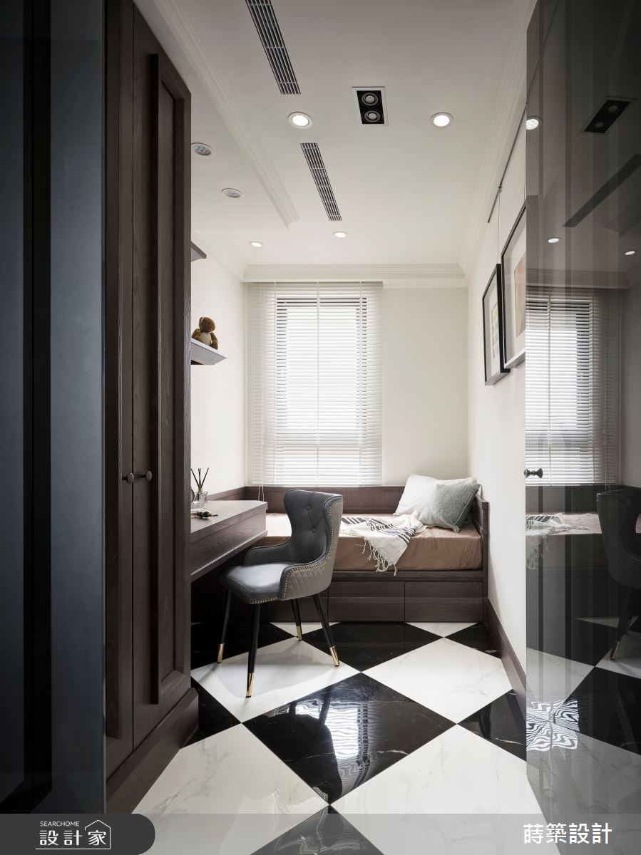 30坪新成屋(5年以下)＿新古典書房臥榻案例圖片＿蒔築設計有限公司＿蒔築_44之15