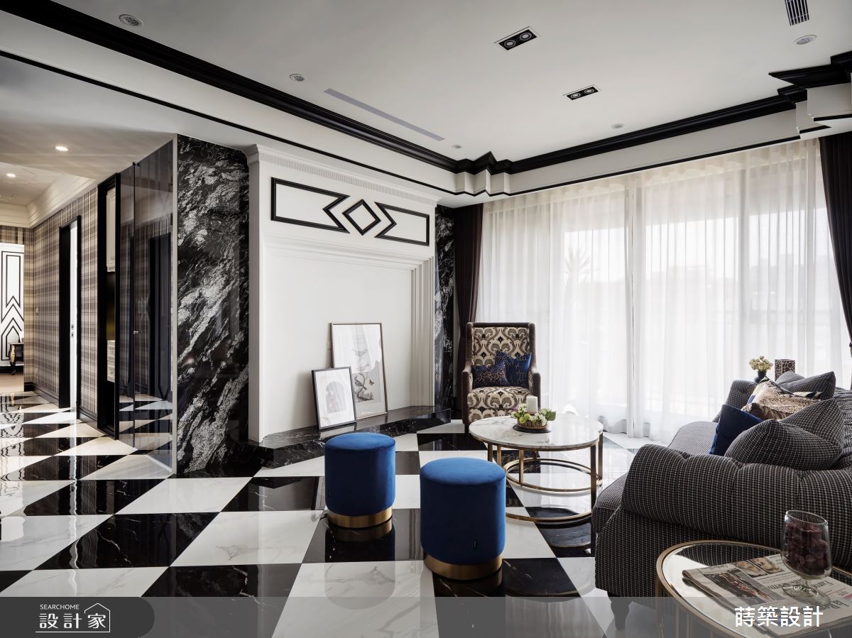 30坪新成屋(5年以下)＿新古典客廳案例圖片＿蒔築設計有限公司＿蒔築_44之11