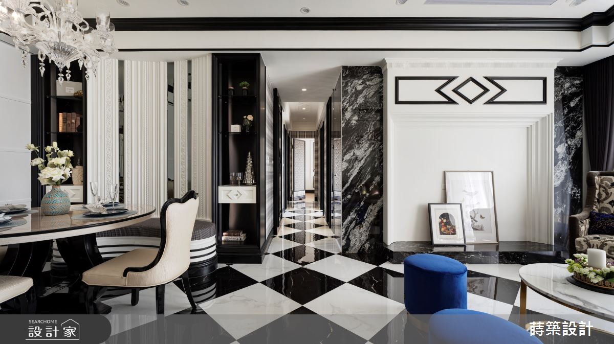 30坪新成屋(5年以下)＿新古典客廳餐廳案例圖片＿蒔築設計有限公司＿蒔築_44之12