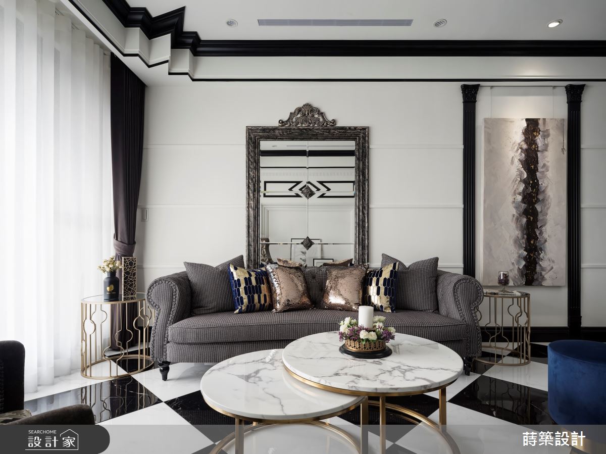 30坪新成屋(5年以下)＿新古典客廳案例圖片＿蒔築設計有限公司＿蒔築_44之9