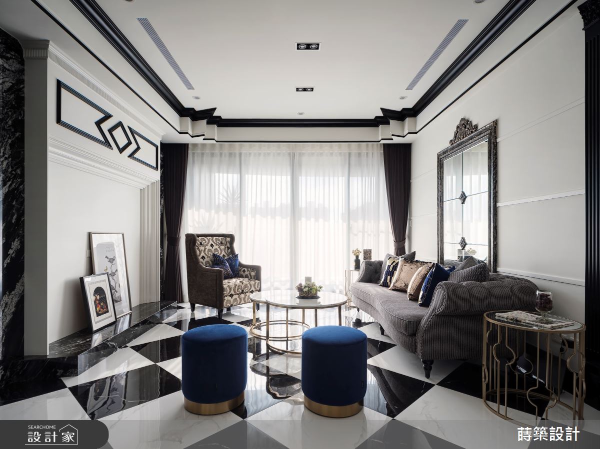 30坪新成屋(5年以下)＿新古典客廳案例圖片＿蒔築設計有限公司＿蒔築_44之5
