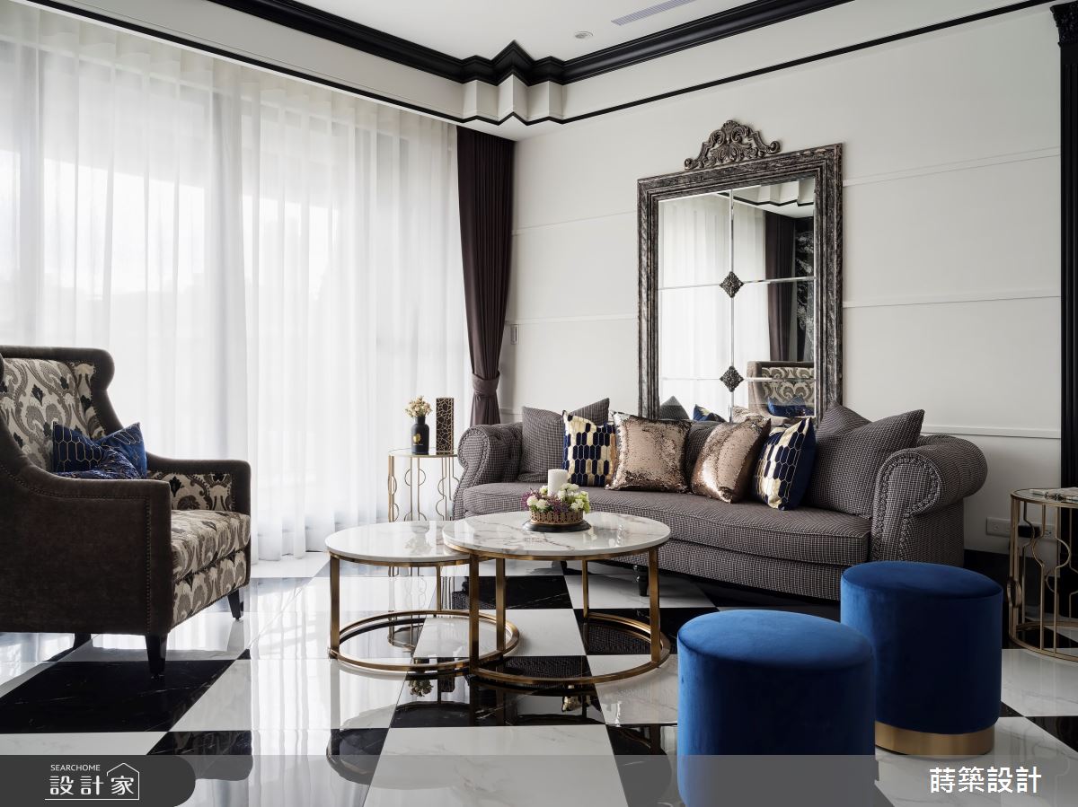 30坪新成屋(5年以下)＿新古典客廳案例圖片＿蒔築設計有限公司＿蒔築_44之7