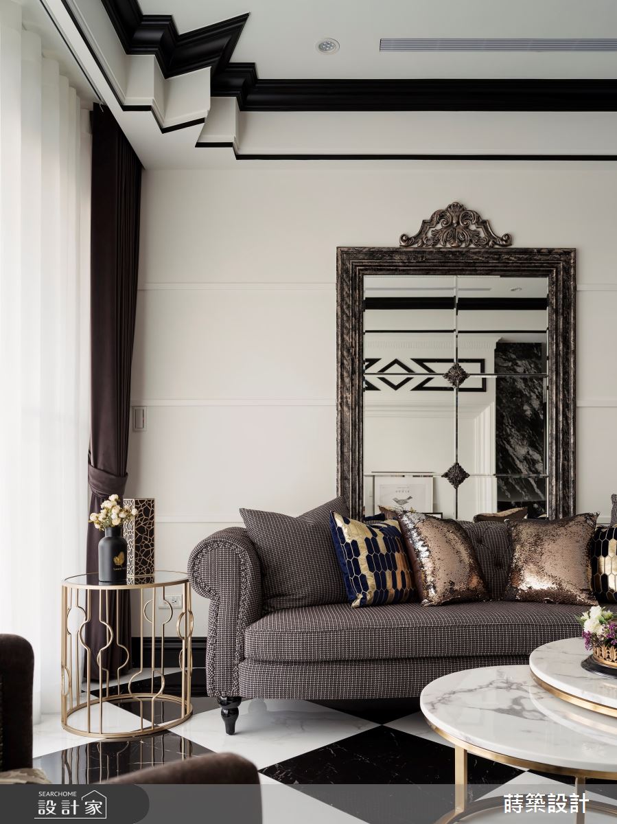 30坪新成屋(5年以下)＿新古典客廳案例圖片＿蒔築設計有限公司＿蒔築_44之8
