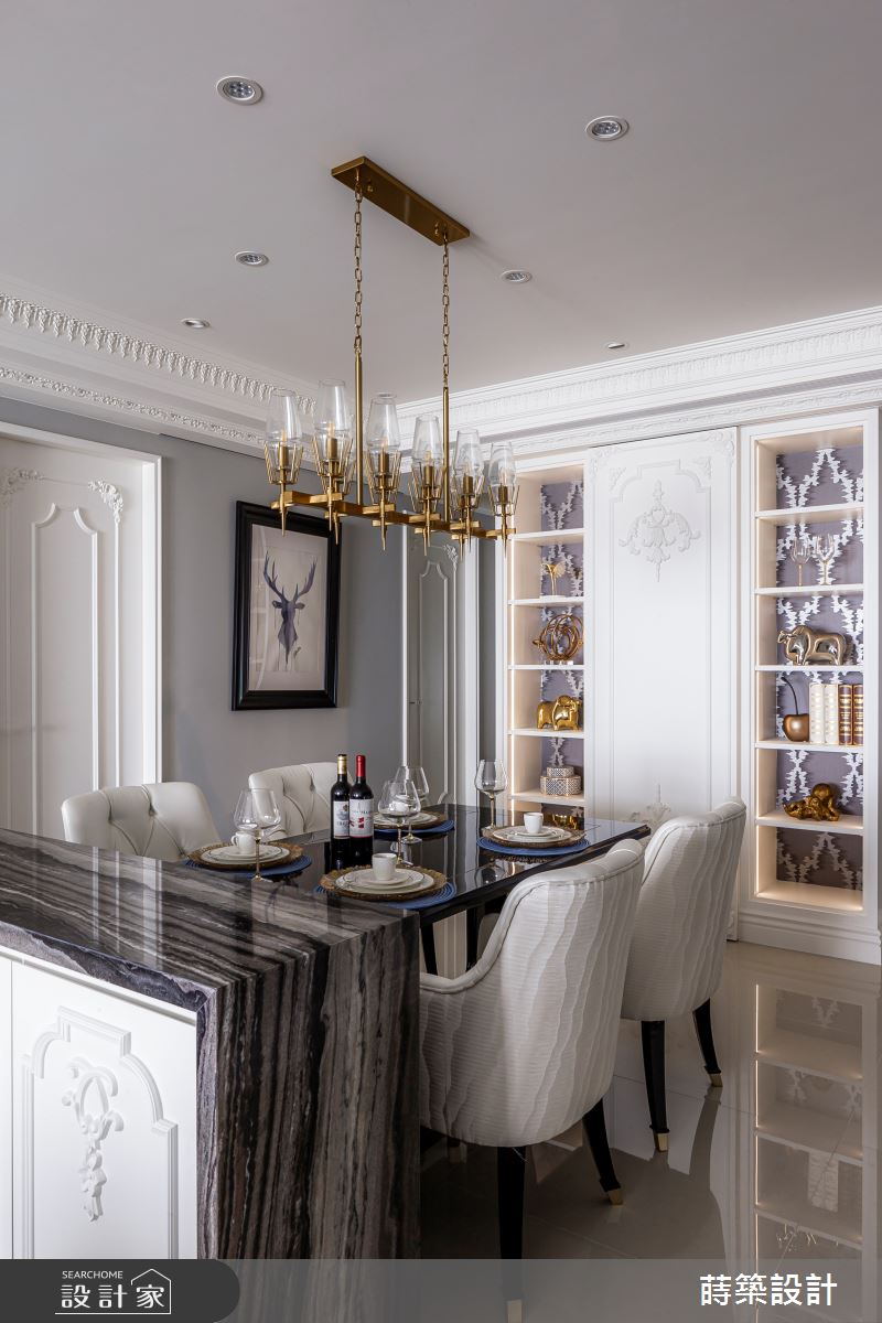 45坪新成屋(5年以下)＿新古典餐廳案例圖片＿蒔築設計有限公司＿蒔築_46之4