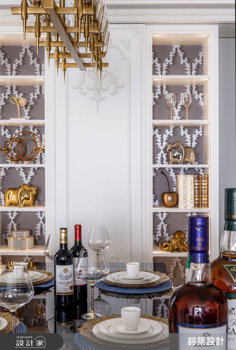 45坪新成屋(5年以下)＿新古典餐廳案例圖片＿蒔築設計有限公司＿蒔築_46之5