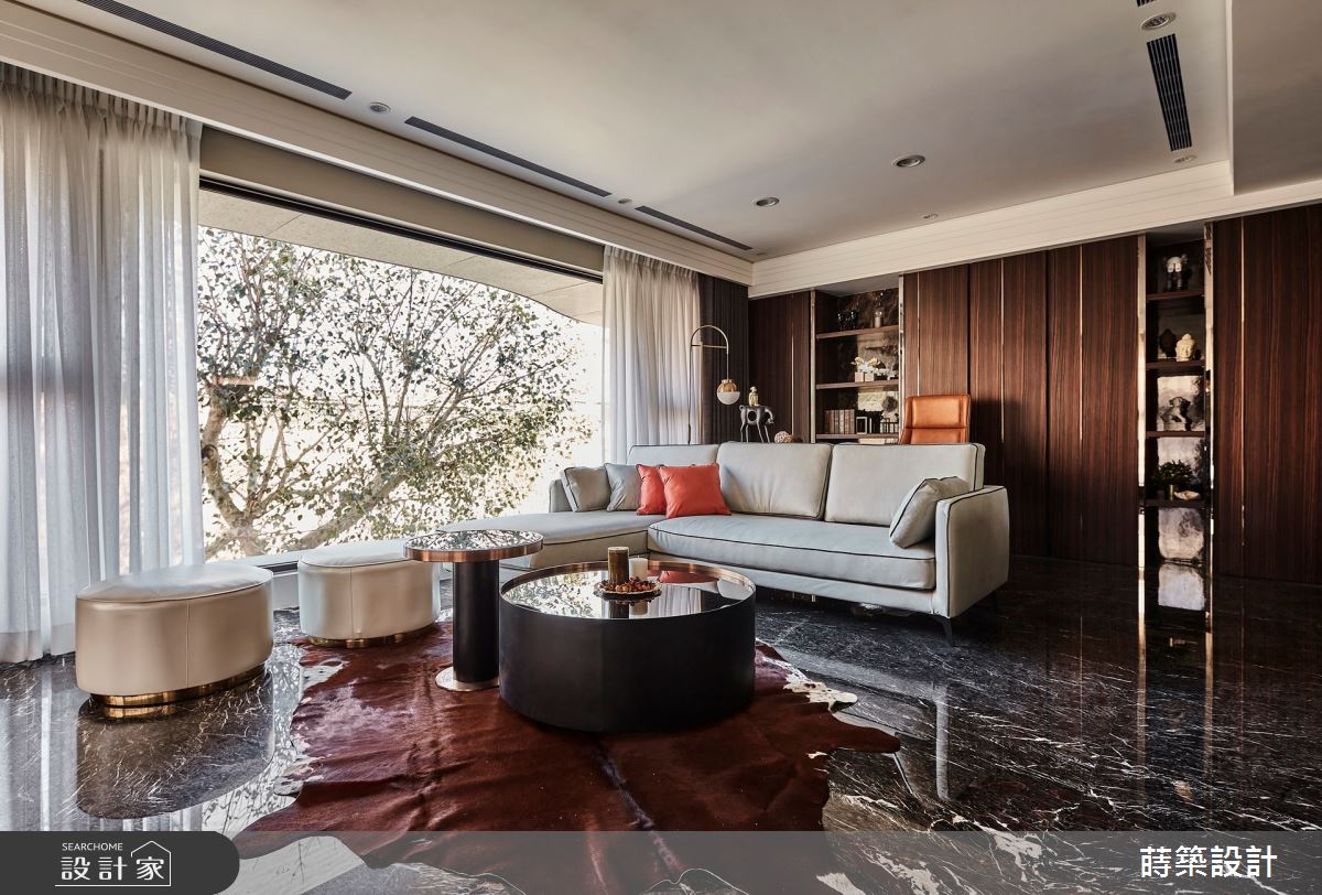 27坪新成屋(5年以下)＿新古典客廳案例圖片＿蒔築設計有限公司＿蒔築_47之10