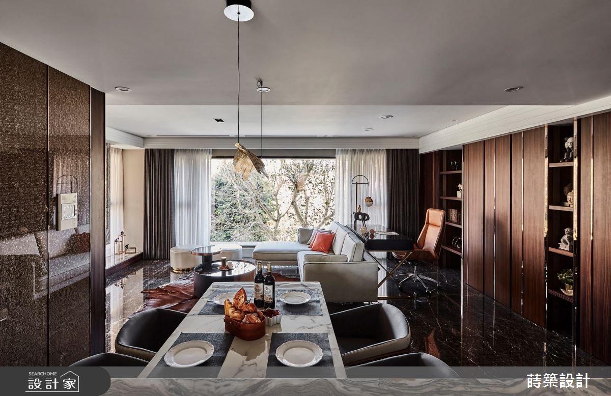 27坪新成屋(5年以下)＿新古典客廳案例圖片＿蒔築設計有限公司＿蒔築_47之11