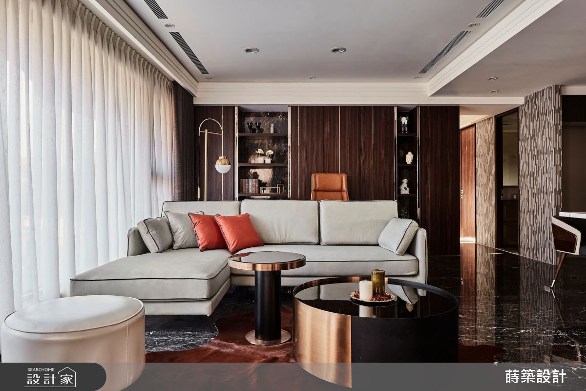 27坪新成屋(5年以下)＿新古典客廳案例圖片＿蒔築設計有限公司＿蒔築_47之13