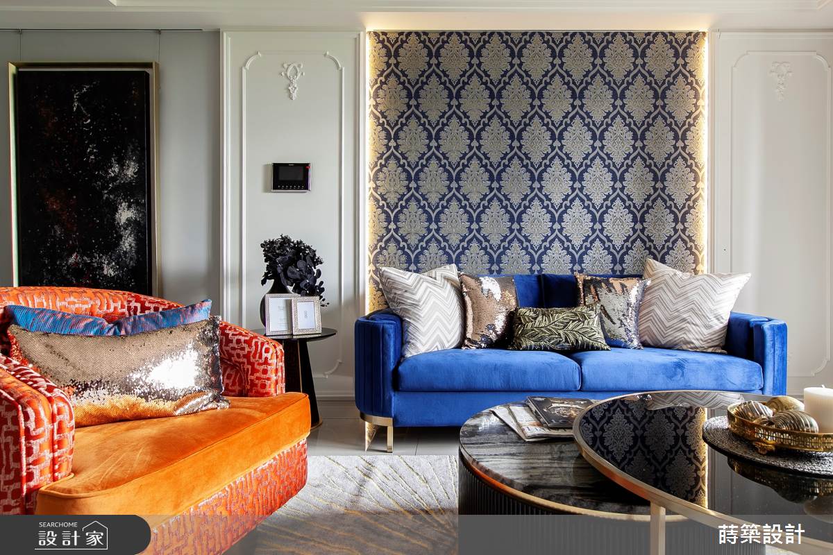 25坪新成屋(5年以下)＿新古典客廳案例圖片＿蒔築設計有限公司＿蒔築_48之5