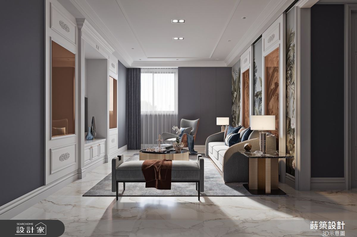 138坪新成屋(5年以下)＿混搭風客廳案例圖片＿蒔築設計有限公司＿蒔築_49之4