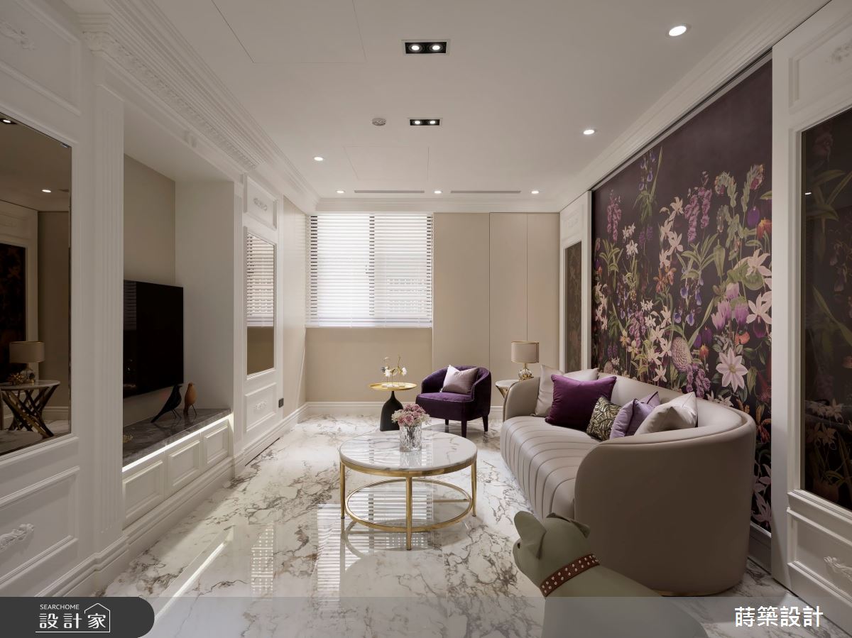 150坪新成屋(5年以下)＿新古典客廳案例圖片＿蒔築設計有限公司＿蒔築_51之23